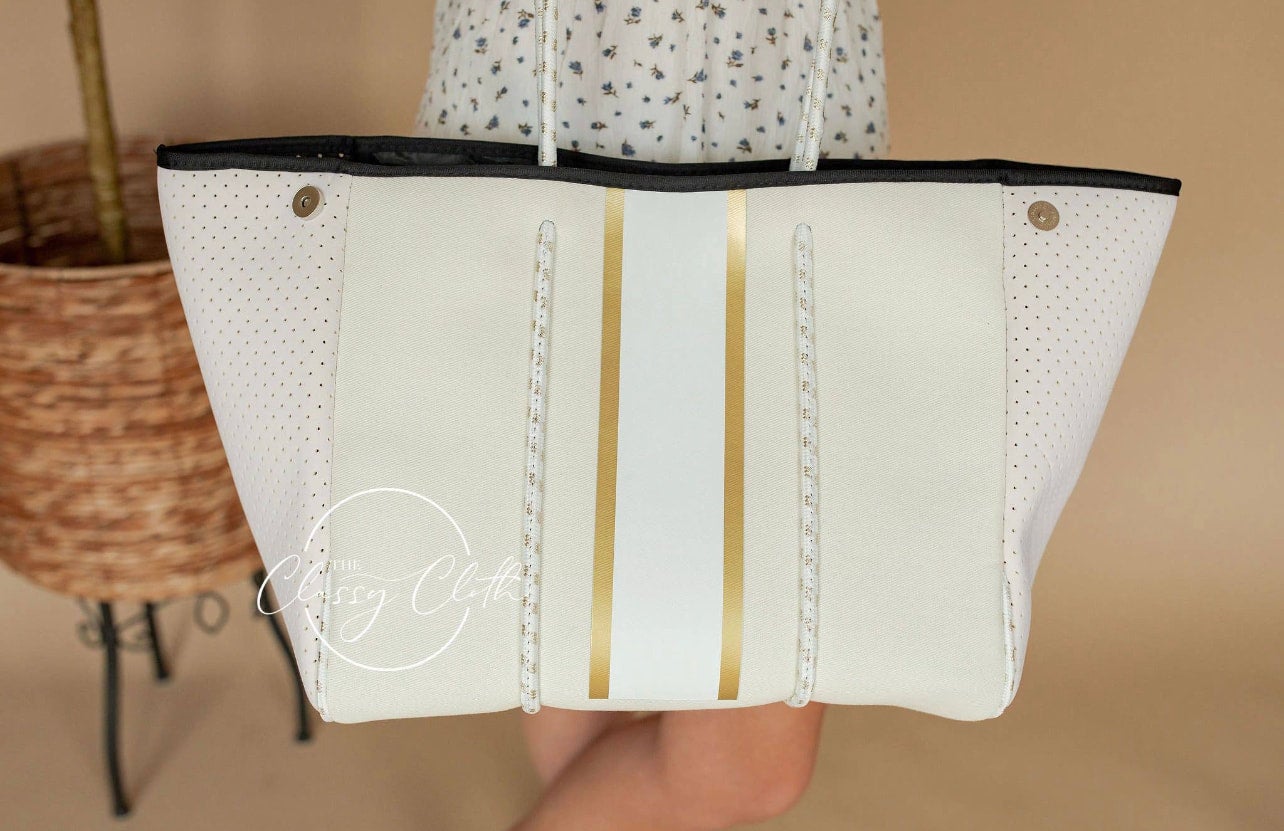 Neoprene Bag w small clutch